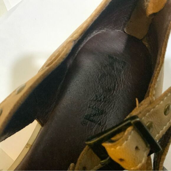 Roan By Bed Stu Ibis Studded Ankle Leather Platform Boho Sandals Shoes - Picture 10 of 10